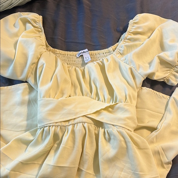 Charlotte Russe Yellow Mini Dress - Picture 2 of 3